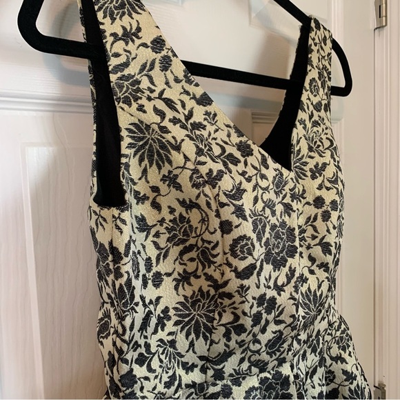Jack by BB Dakota Sparkling Champagne Floral Cocktail Dress, size 8 - Picture 2 of 9